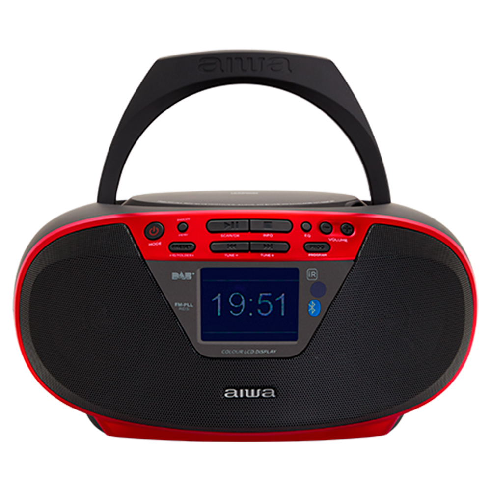 Aiwa PCD-810BL (Reino Unido) Reproductor de CD portátil, multiformato